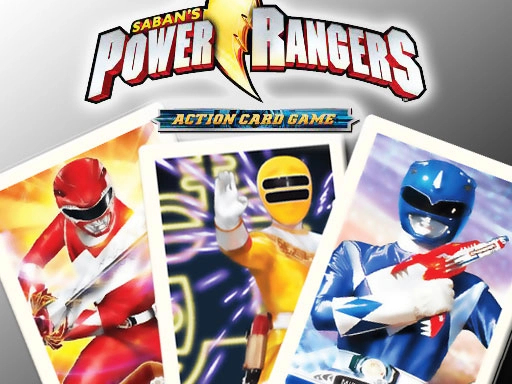 Картонная игра Power Rangers