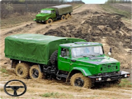 армейский бомбардировщик грузовик в путь