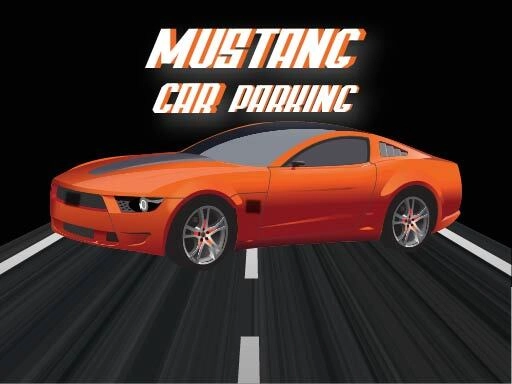 Парковка машин Mustang