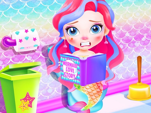 Игры о заботе о малышке-русалке