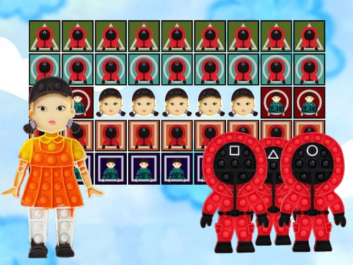 Игра Стрелялка с Куклой-Кальмаром
