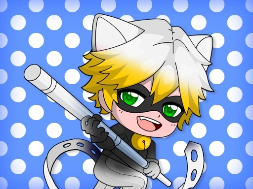 Книга-раскраска Chibi DottedGirl