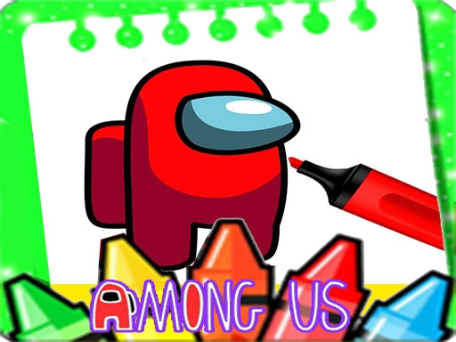 Книга-раскраска для Amoung Us 2