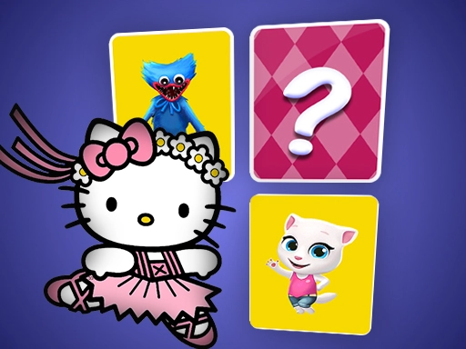 Hello Kitty: Запоминание пар карт