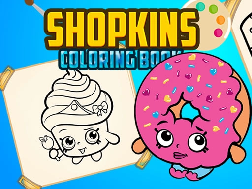 Раскраска Shopkins