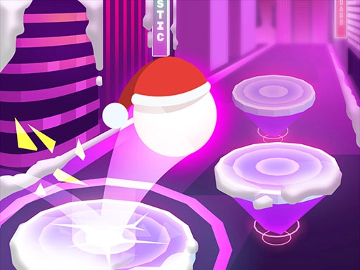 Hop Ball 3D: Танцующий мяч на плитках Marshmello
