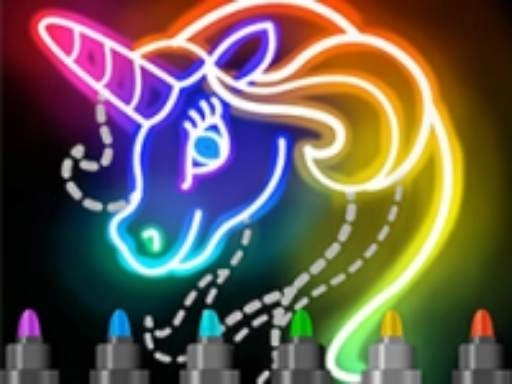 Учимся рисовать светящийся мультфильм