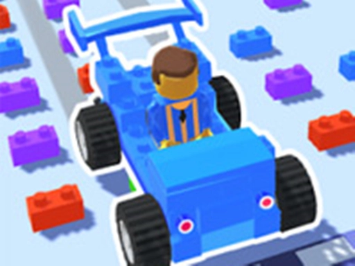 Гонка на крафтовых машинах - Веселая игра-гонка 3D