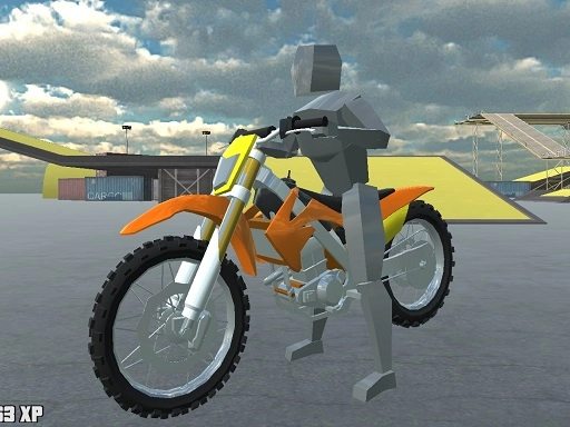 Игра-симулятор каскадёрских трюков на байке в 3D