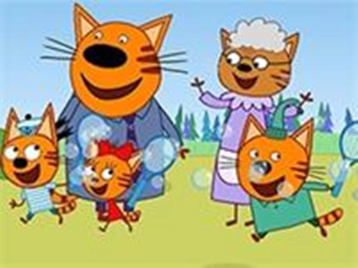 Образовательные игры Семьи Котов - Игра для детей