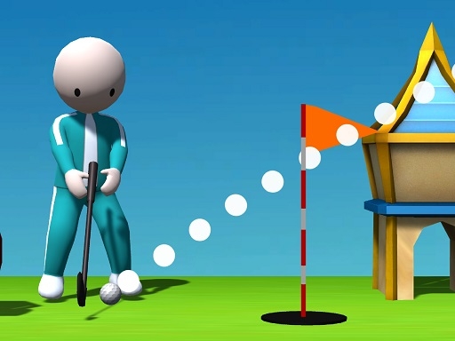 Игра в Гольф 3D Сквид Геймер