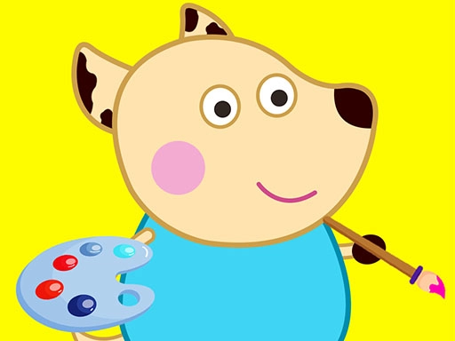 Щенок из бумаги