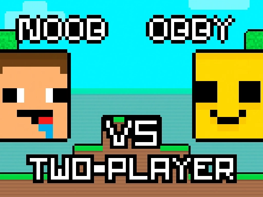 Нуб против Обби для двух игроков