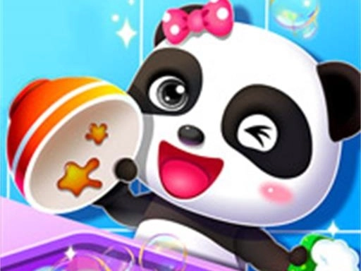 Счастливая игра уборки для малышей