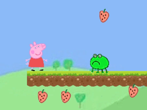 Игра с клубникой Пеппы Пиг
