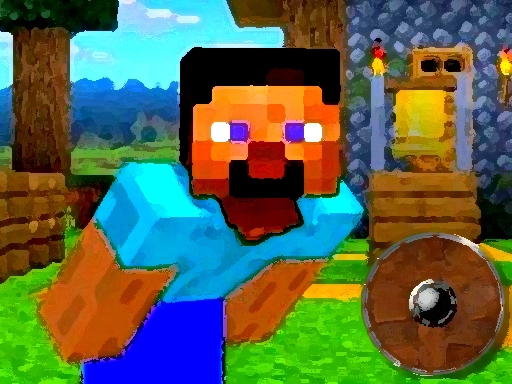 Приключение в мире Minecraft