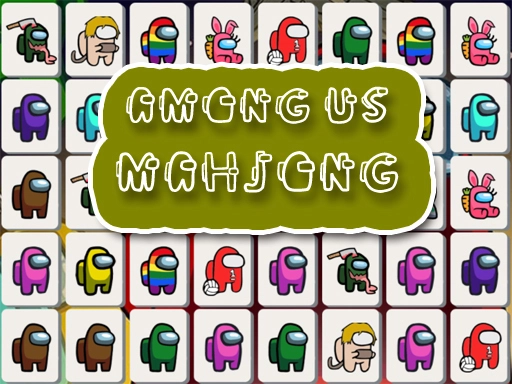 Маджонг-соединение с предателями Among Us
