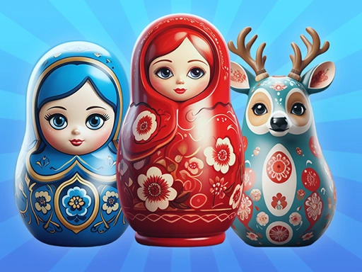 Упорядочьте по Полкам Матрёшек!