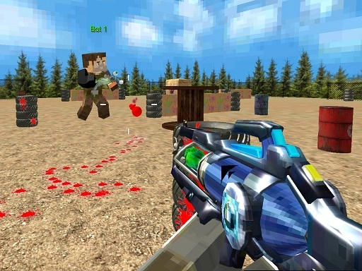 Мультиплеерная игра PaintBall Fun Shooting