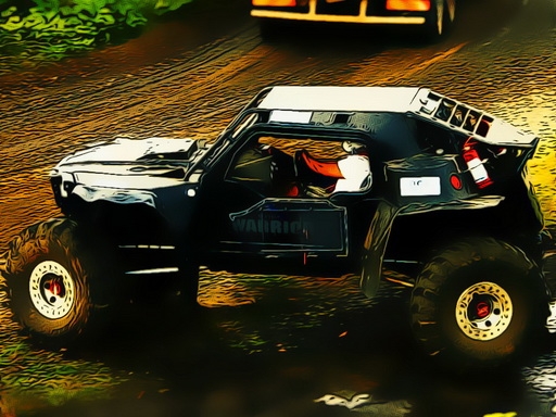 Головоломка с внедорожным багги 4x4
