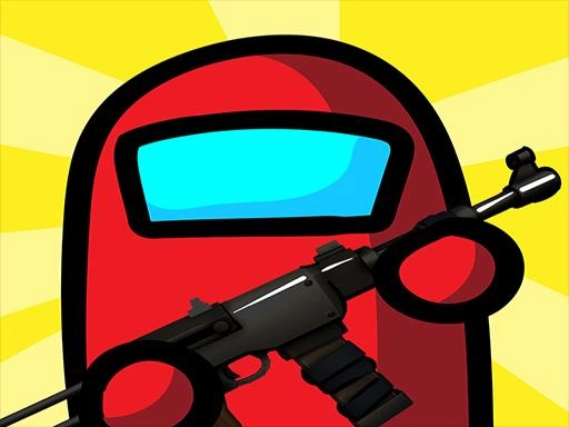 Сумасшедший стрелок в стиле Among Us