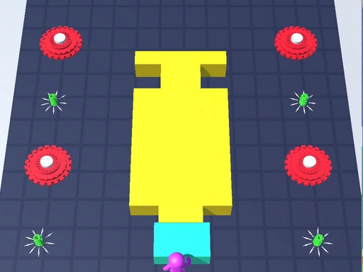 Цветные кубы Пила 3D