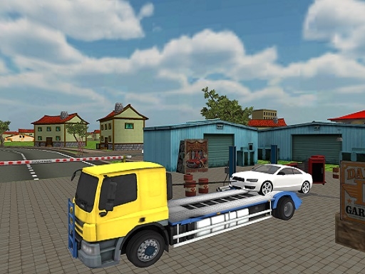 3D Игра о Транспортировке Тяжелых Транспортных Средств в Euro Truck