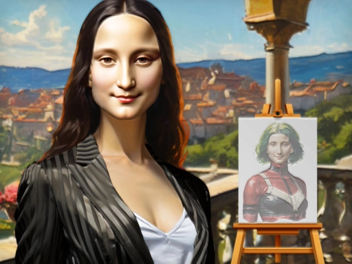 Модные эксперименты Моны Лизы