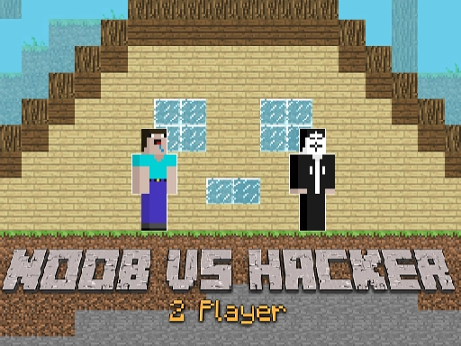 Нуб против Хакера - 2 игрока