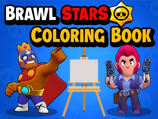Книги-раскраски Brawl Stars
