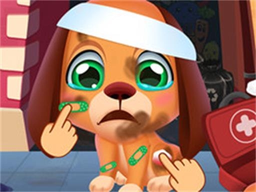 Игра по уходу за бездомным щенком