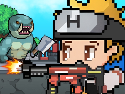 Меха Стрельба Пиксельная RPG