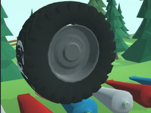 Разбивание колесом 3D