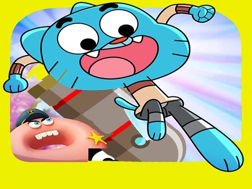 Удивительный мир Гамбола: игра Flap Flap онлайн