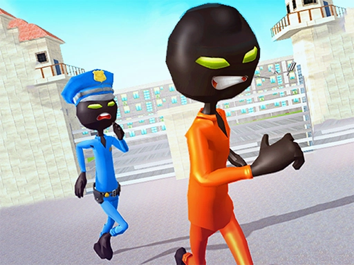 Побег из тюрьмы Стикмена 3D