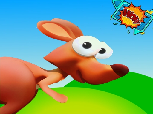 Новая игра - прыгающий и бегущий кенгуру